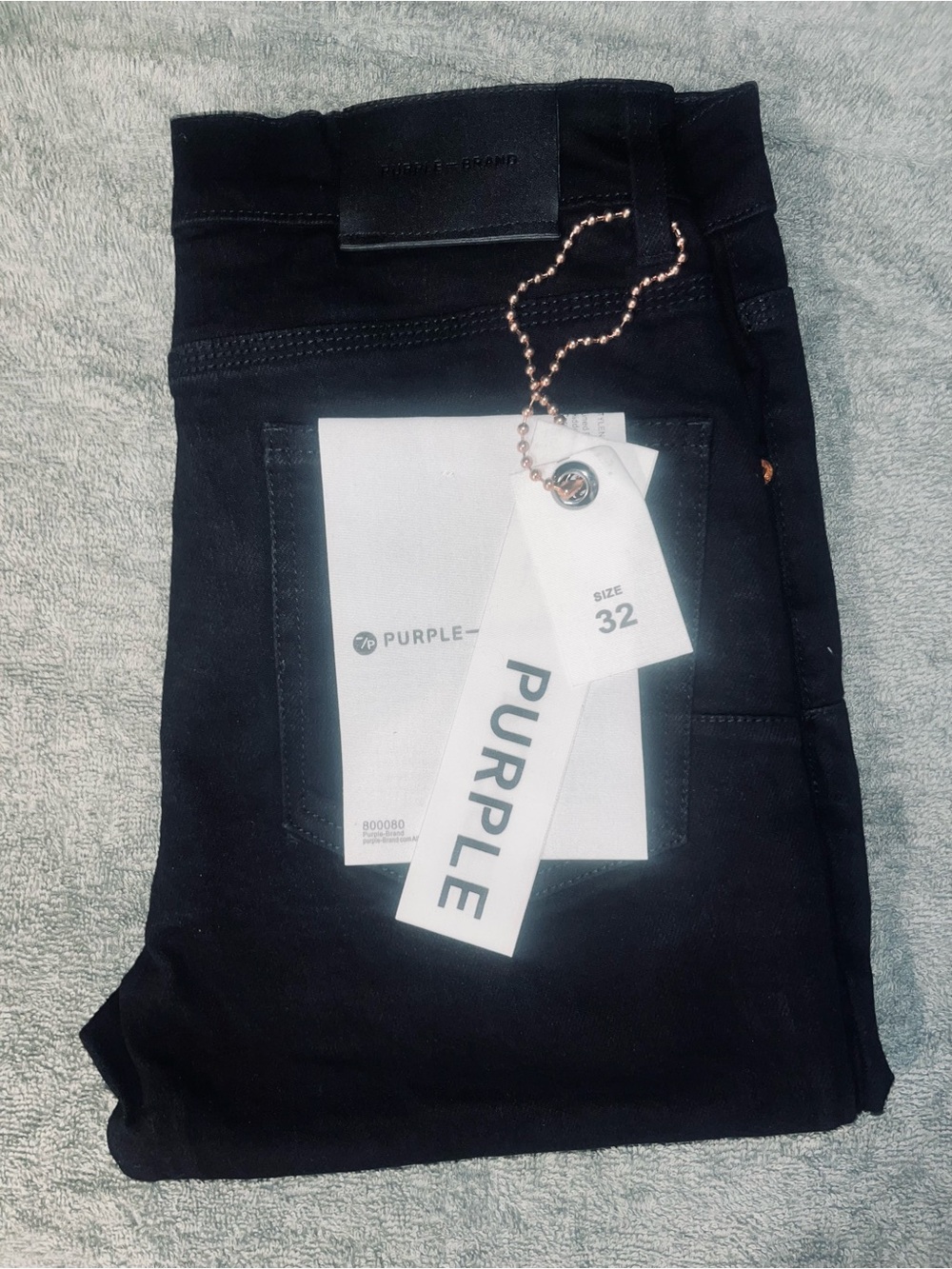 Purple brand Men’s jeans Skinny Jeans in Black - Size 32
